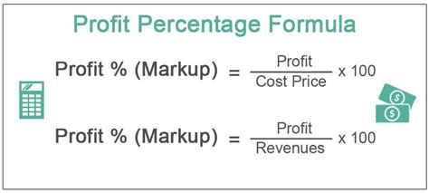 Profit Percentage Formula What Is It Calculation Example Uses