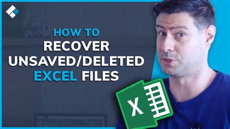 Recover Unsaved Or Deleted Excel Files On Windows 10 11 2024