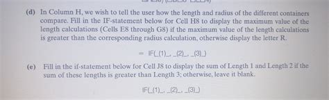 Refer To The Following Worksheet In All Questions Chegg Com