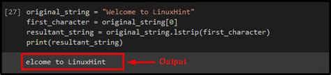 Remove First Character From String In Python Linux Consultant