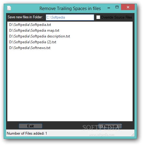 Remove Trailing Spaces In Files 1 0 0 0 Download Screenshots