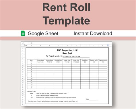 5 VBA Rent Roll Templates