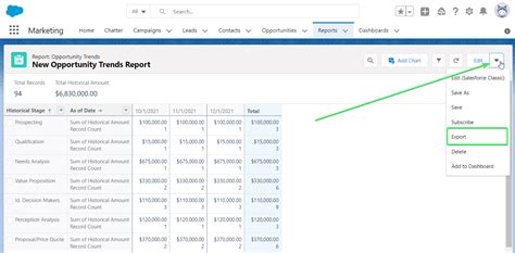 Salesforce Exporting Data