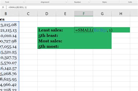 5 Small Function Excel Tips