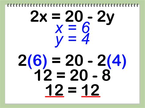 Solving For A Variable One Step Equation