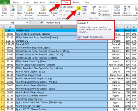 Sort Column In Excel Examples How To Sort Column In Excel