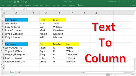 Split Text And Numbers In A Cell In Excel