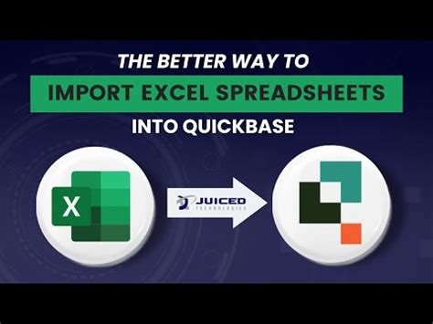 The Better Way To Import Your Excel Data Into Quickbase