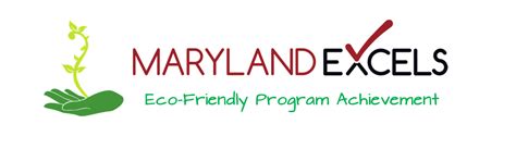 Tips Eco Friendly Program Achievement Maryland Excels