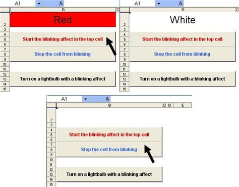 Tom S Tutorials For Excel Blinking Cells And Flashing Objects Tom Urtis