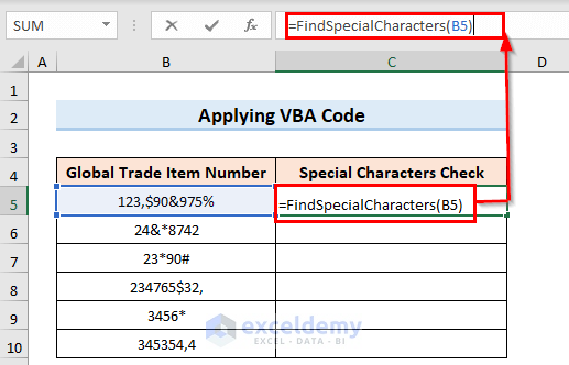 Top 3 Methods To Find Special Characters In Excel Myexcelonline