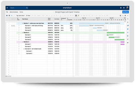 Top Project Plan Templates For Excel Smartsheet