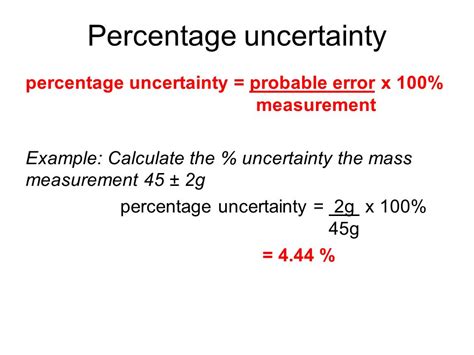 Unbelievable Calculate Uncertainty Physics Formula Eamcet Chemistry