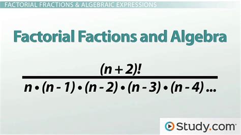 What Is A Factorial Video Lesson Transcript Study Com