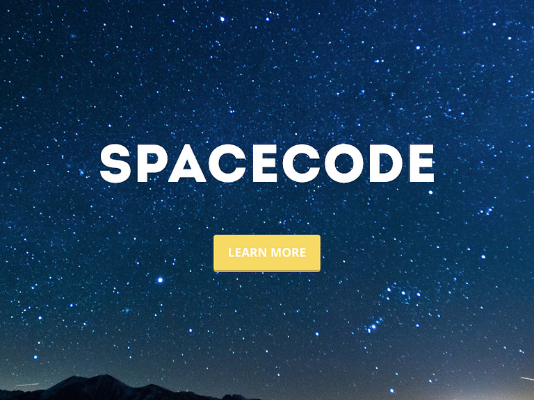 Wip Spacecode Template By Florent Legrand On Dribbble