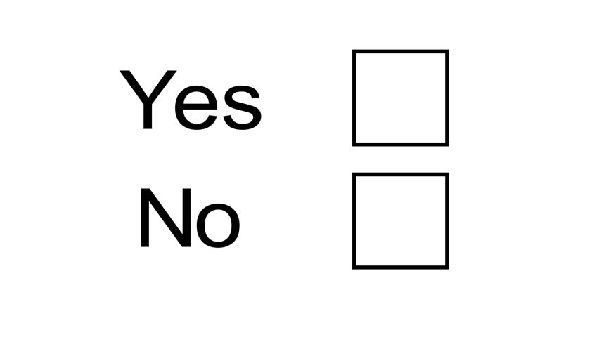 Yes No Box